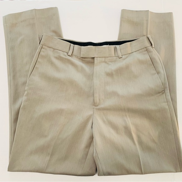 PERRY ELLIS PORTFOLIO Tan Trousers Size 33/32 - Picture 4 of 7